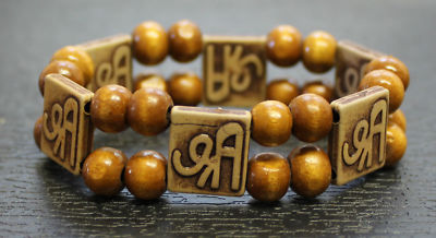 SHRI SHREE ARMBAND ARMBAND ARMBAND HINDI YANTRA MANTRA RAKHI ELASTISCH