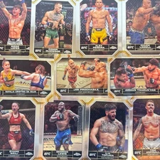 2024 Topps Chrome UFC - Base Cards #1-200 Choose Pick Your Fighter Complete Set