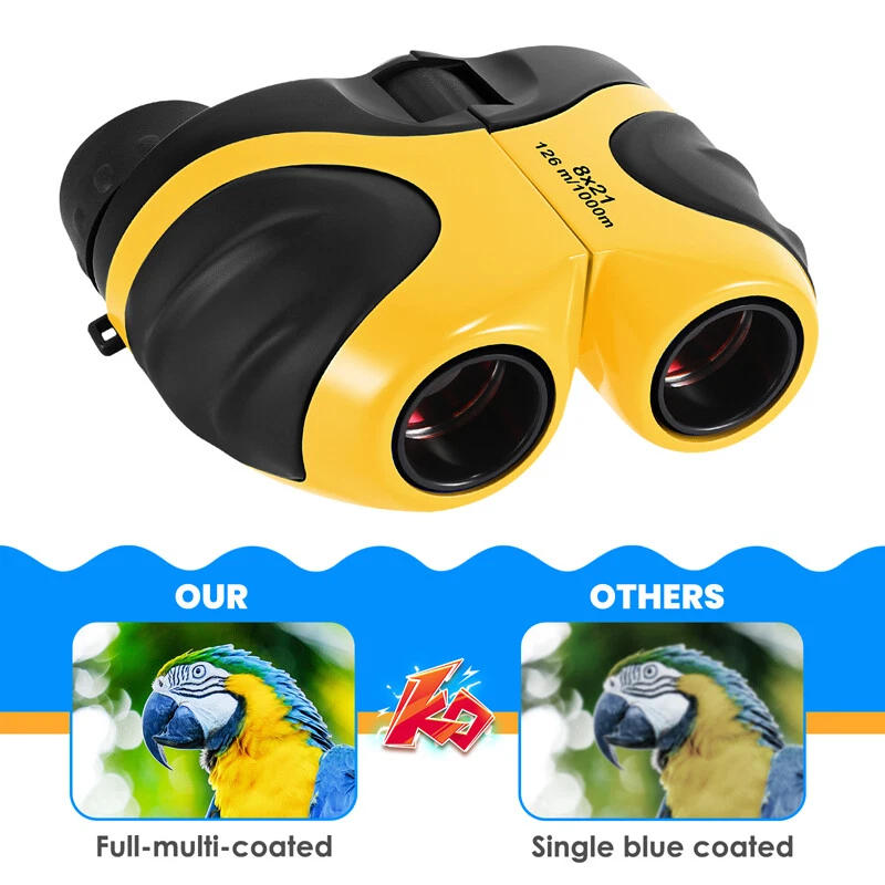 Kids Binocular High Resolution Shockproof Gift for 4 5 6 7 8 Year Old Girl Boy - Image 3 of 4