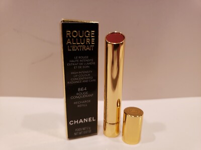 Chanel~Rouge Allure L'extrait~Refill~High Intensity Lip ~ #864 Rouge Conquerant