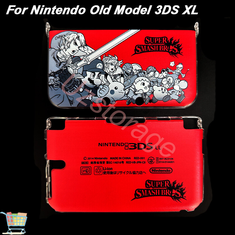 New Red Housing Shell Case Cover Replacement For Nintendo Old