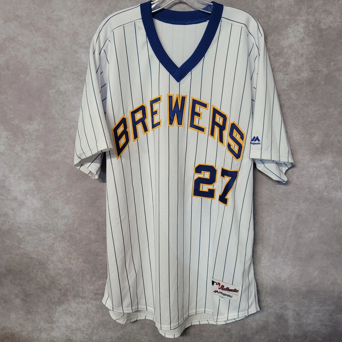 throwback milwaukee brewers jersey