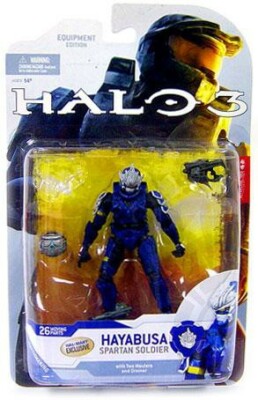 【未開封】McFARLANE TOYS HALO 3 フィギュア 4体セット McFarlane Toys Halo 3 Series 4 Spartan Soldier Hayabusa Action