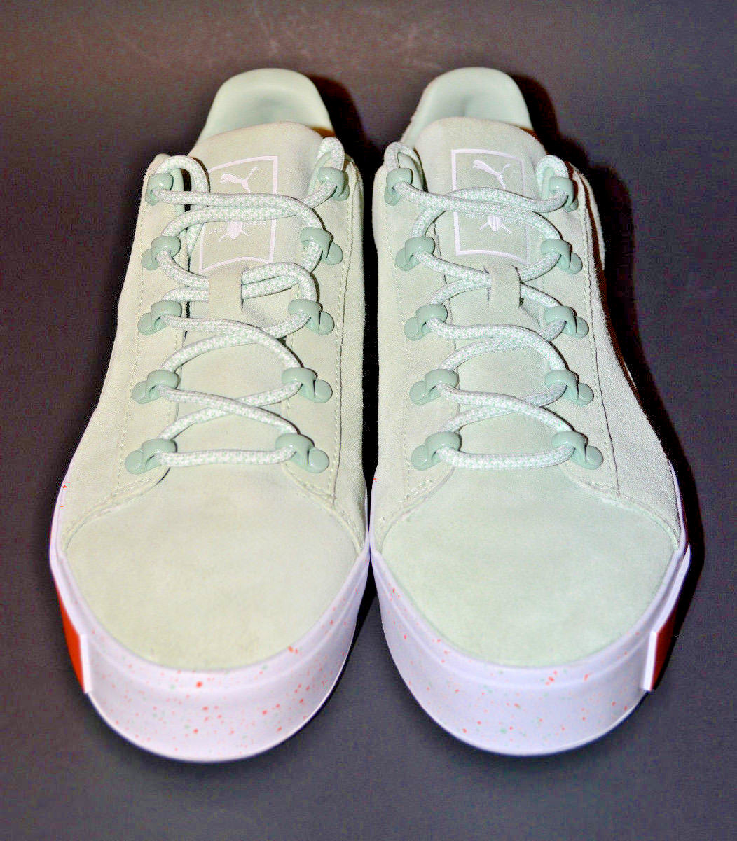 Puma X Men’s Daily Paper Collaboration Platform Suede Limited Shoes Size 8 image 4