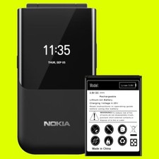 Durable 1650mAh Displaceable Li-ion Battery Fits Nokia 2720 V Flip TA-1295 Phone