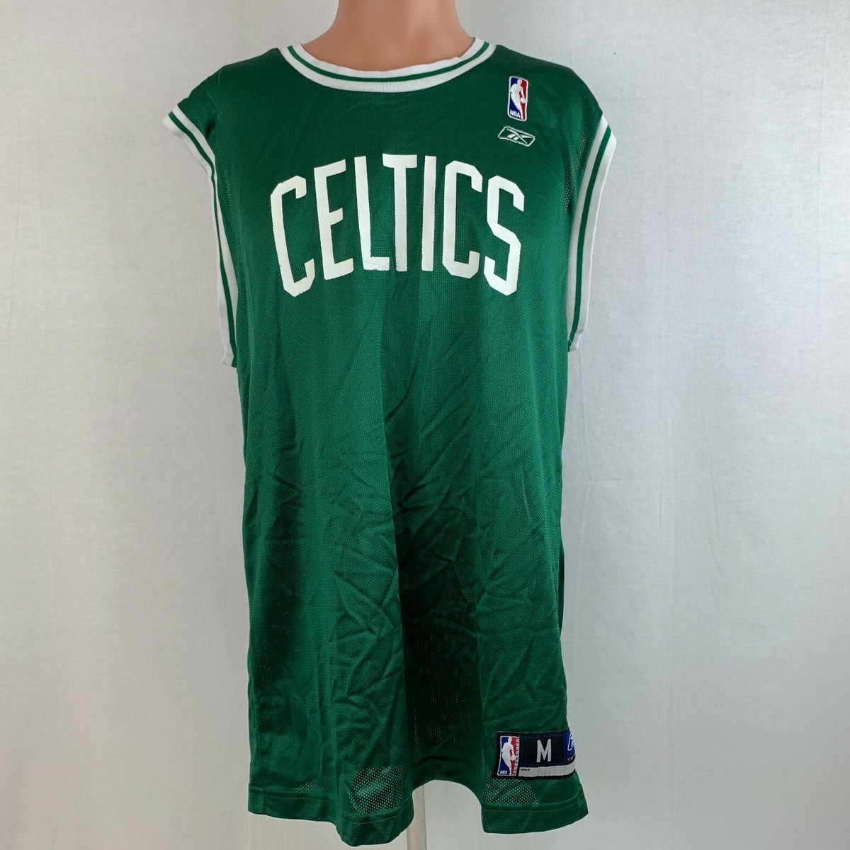 Reebok Boston Celtics Replica Blank Jersey NBA Basketball
