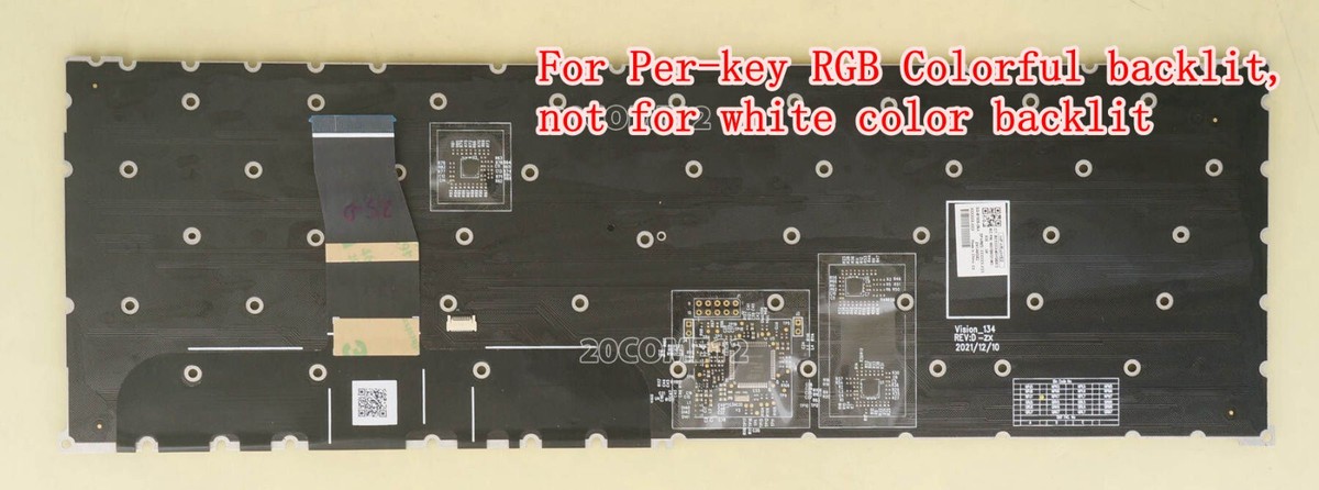 New for HP ZBook Fury 16 G9, Fury 16 G10 Keyboard UK Per-key RGB