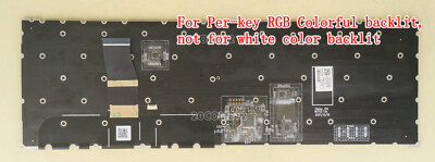 New for HP ZBook Fury 16 G9, Fury 16 G10 Keyboard UK Per-key RGB