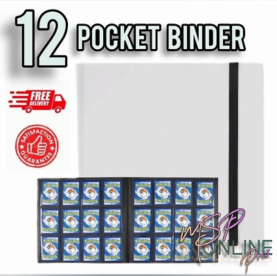 12 pocket trading card binder page measurement Vault X - 12 Pocket - Exo Tec Zip Binder