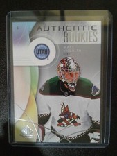 2024-25 UD SP Game Used Authentic Rookies #241 Matt Villalta Utah RC SP