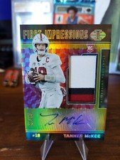2023 Chronicles Draft Illusions TANNER McKEE RC /25 SSP Prime Rookie Patch Auto