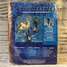 Swimline Doodles Inflatable Pool Noodles - Multicolor, 6 Pack