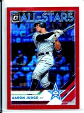 Aaron Judge 2019 Panini Donruss Optic RED Pandora # 98 All-Stars SP D # 11/99