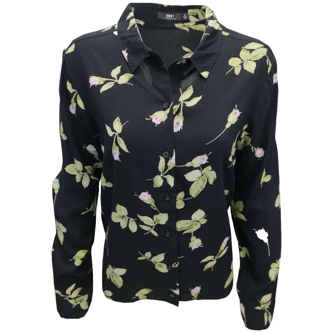 Tops floral OBEY para De mujer