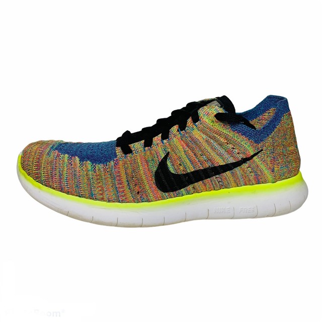 nike free rn flyknit multicolor