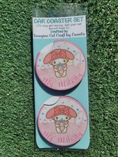 My Melody Car Coaster Set Of 2