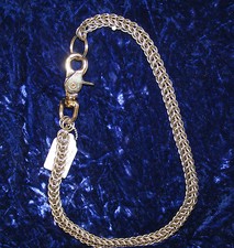 23 - 35 inch lengths Chainmail 16ga Stainless walletchain Biker Trucker