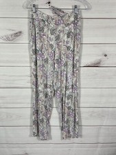 Soma Lounge Pants Womens Size S Multicolor Casual Relaxed.