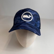 Vineyard Vines Hat Boy Snap Back Youth Camo Whale Circle Raised Logo Gym Core Ex