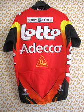 Maillot Cyclisme Nalini - Banesto - Taille 6 - Manches Courtes - Blanc/rouge/jaune/bleu