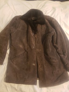 perry ellis suede jacket