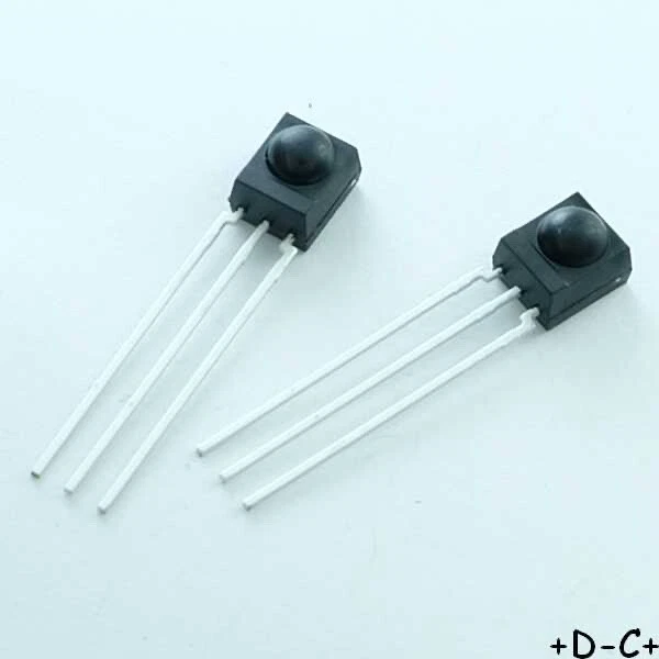 TSOP4838 Récepteur infrarouge 38kHz Vishay RoHS (lot de 2)