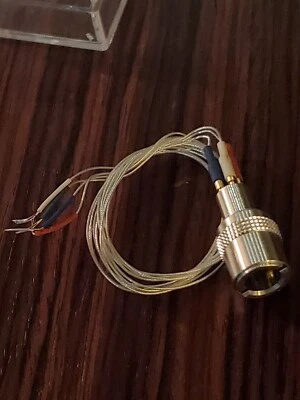 Technics SL-1200 + Others Tonearm Bayonet Socket Connector + Silver Tonearm Wire