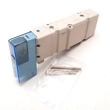 SMC SY7100T-5NZ1 Solenoid Valve, 2-Position 5-Port, 24VDC, 0.15-0.7MPa