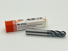 IMCO New Carbide Ball Nose End Mill - 3/8 x 3/8 x 7/8 x 2-1/2, 4FL, 67131