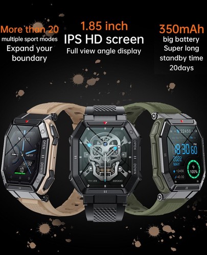 for Nokia X100 Military Tactical Sport Fitness Tracker Smart Watch - Picture 5 of 8