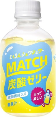 Otsuka Foods Match Carbonated Jelly with Dietary Fiber Vitamin 260ml × 24 New