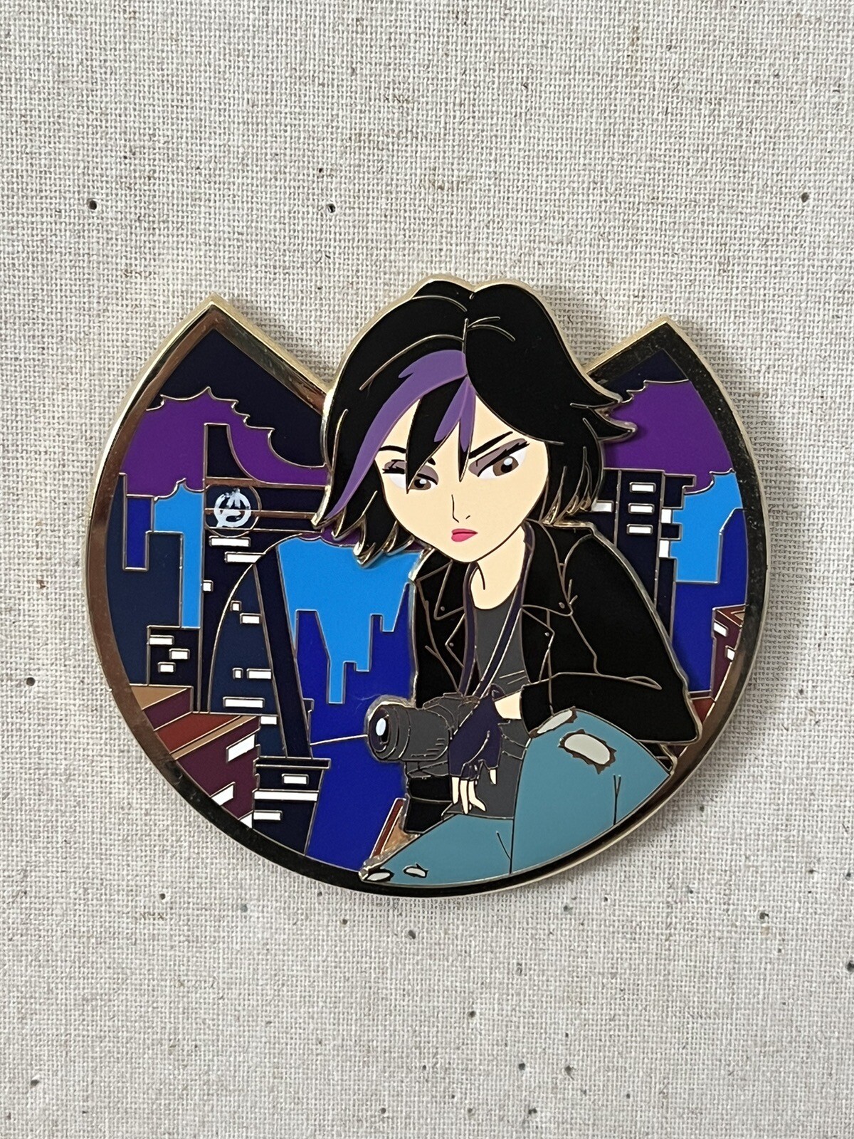 Agents Of Mouse Fantasy Pin - Big Hero 6 As Jessica Jones LE50