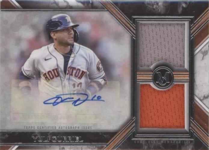 2022 Topps Museum Collection - Yuli Gurriel #SWDRA-YGU - 1 of 1