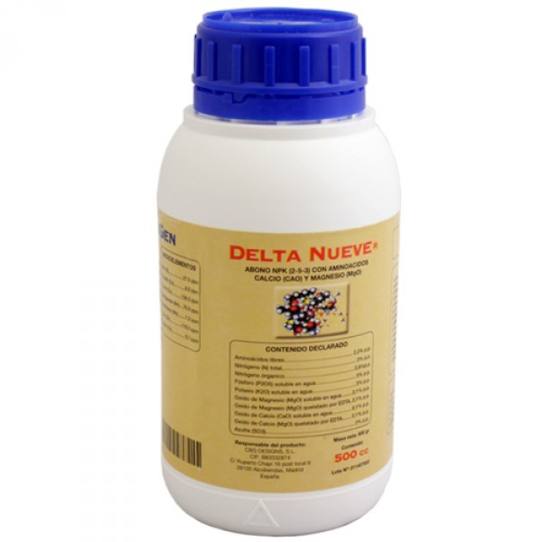 Abono para la floración de Cannabiogen Delta 9 Nueve® (500ml)