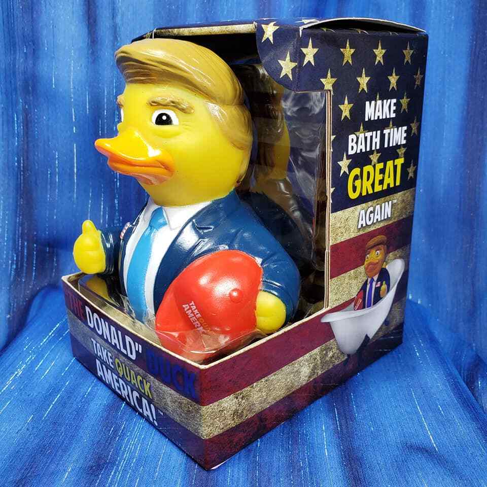 trump rubber duck