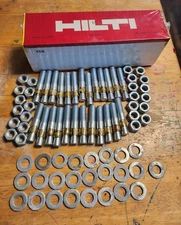 BOX OF Hilti Concrete Wedge Anchors