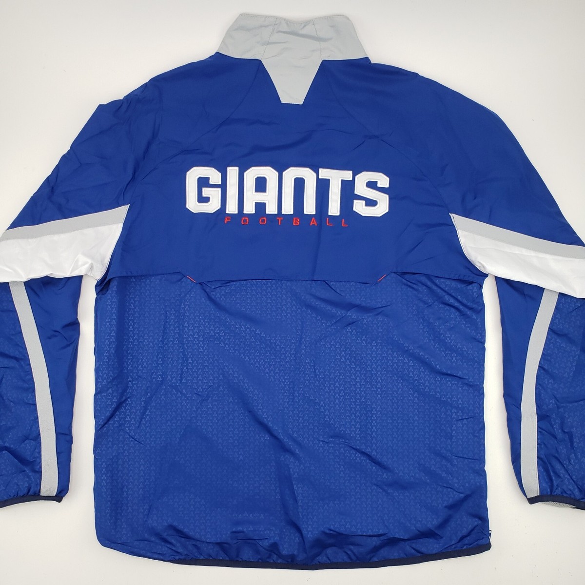 Vintage Reebok New York Giants On Field Team Jacket 1/4 Zip