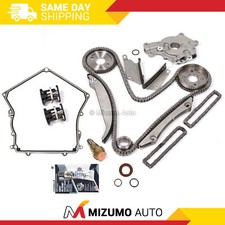 Kit de cadena de distribución con bomba de aceite tensor compatible con 98-99 Chrysler Dodge 2,7 L VIN U, R