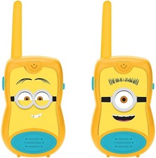 Lexibook Minions Walkie-Talkies – NEU – 120 m Reichweite – Ohne OVP – Nur Geräte