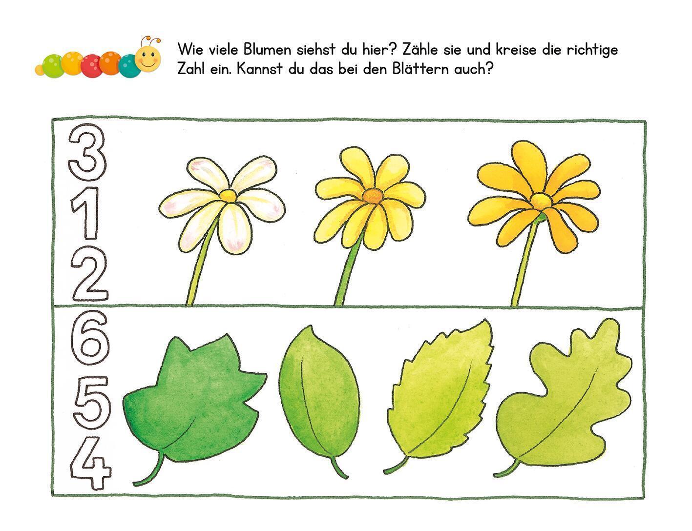 Thumbnail - Lernraupe - Erste Zahlen | Angela Wiesner | Taschenbuch | Softcover