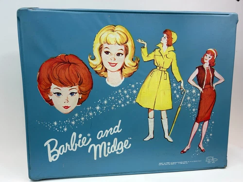 Mattel Barbie & Midge Vintage Carrying Case 1960s