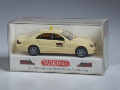 (JB-1) Wiking 14914 Mercedes S-Klasse Taxi Sondermodell Moba 2003 in OVP