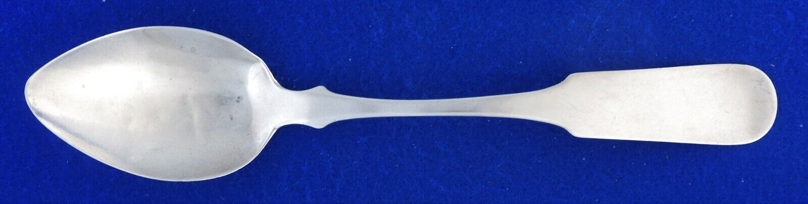 A Welles & Co Coin Silver 7 1/4" Spoon Flatware Worked in CT & MA 1804-30