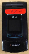 LG CU500 - Black  AT T / Cingular  Very Rare Cellular Flip Phone