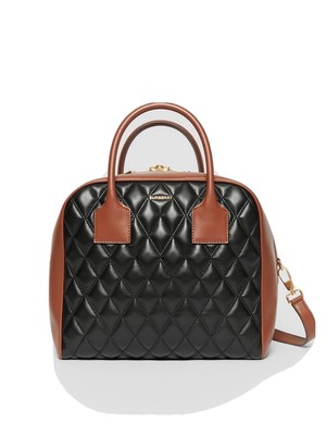 Burberry Medium Quilted Lambskin Cube Bag