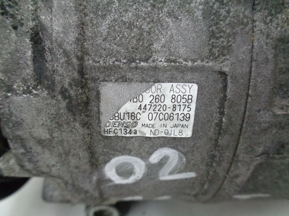 Audi A6 1996-2004 compresor de aire acondicionado turbo 4B0260805B OEM AK2107449 Foto 3 de 4