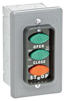 American Garage Door Control Station, 3 Oval Buttons, Nema 1 - Lce3 American Garage Door Control Station, 3 Oval Buttons, Nema 1 - Lce3
