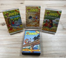 4x Kinder MC Hörspiele: XANTI Teil 8+10+11+12 • 4 Kassetten • Kiosk Verlag