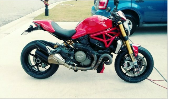 2015 Ducati Monster  Ducati Monster 1200 S Stripe