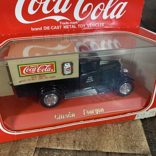SOLIDO COCA-COLA DIECAST 1:43 CITROEN FOURGON DELIVERY TRUCK - Picture 2 of 6